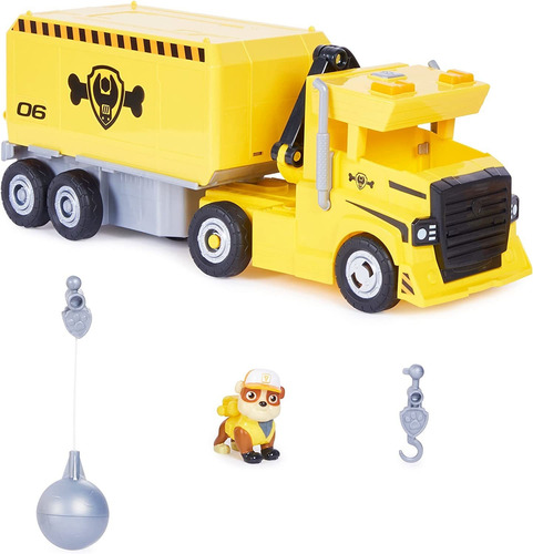 Camion Paw Patrol X-treme De Rubble Luz Y Sonidos - Original