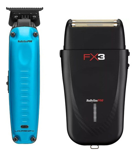 Kit Combo Babyliss Lo Pro Trimmer Y Shaver Fx3 Profesional