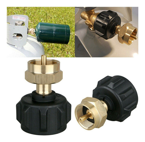Adaptador De Recarga De Propano Lp Gas 1 Lb Cilindro .
