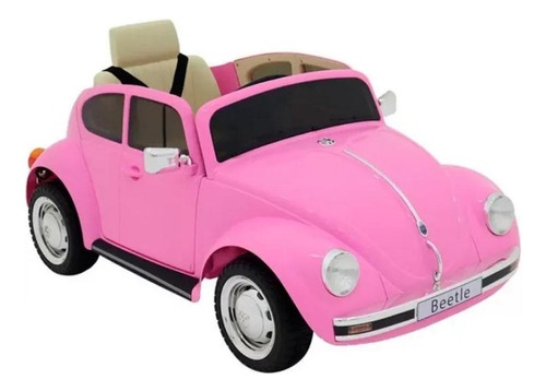 Carro a bateria para crianças Bel Beetle Brink  cor rosa 110V/220V