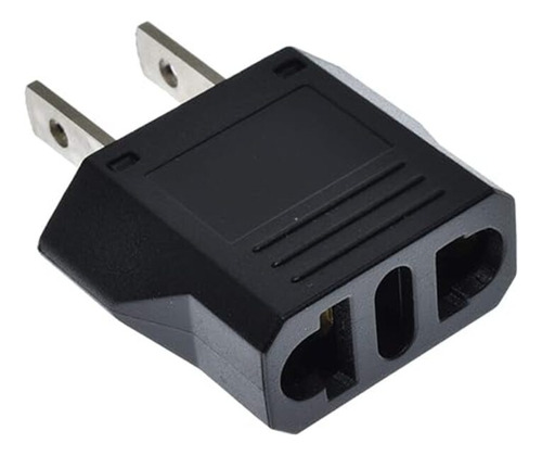 Adaptador Enchufe Corriente Convertidor Europeo Americano X2