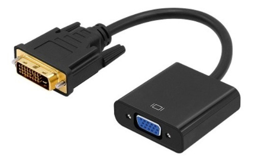 Convertidor Dvi D 24+1 Macho/ Vga Hembra Activo  Km7041