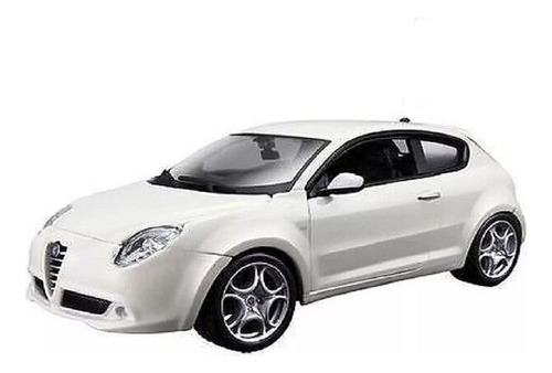 Imagen 2 de 5 de Auto Coleccionable Welly Metálico Alfa Romero Mito 1:24