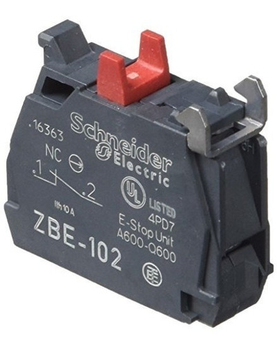Bloque Contacto Auxiliar Zbe 102 Telemecanique Micro Switch