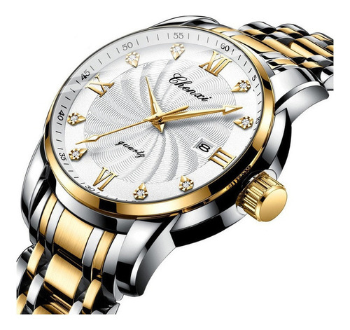 Relojes Chenxi Diamond Classic Con Calendario Para Hombre