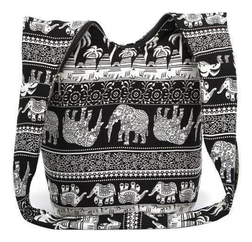 Bolso Bandolera Hippie Tailandés Bolso Bandolera 3 Piezas