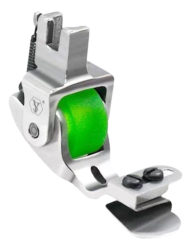 Pie De Prensador De Enrollado, Rueda De Goma Verde