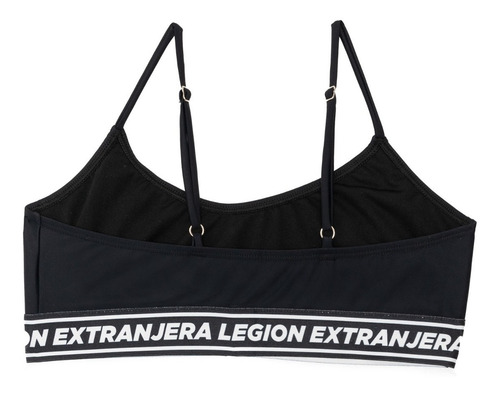 Corpiño Bikini Rap Negro