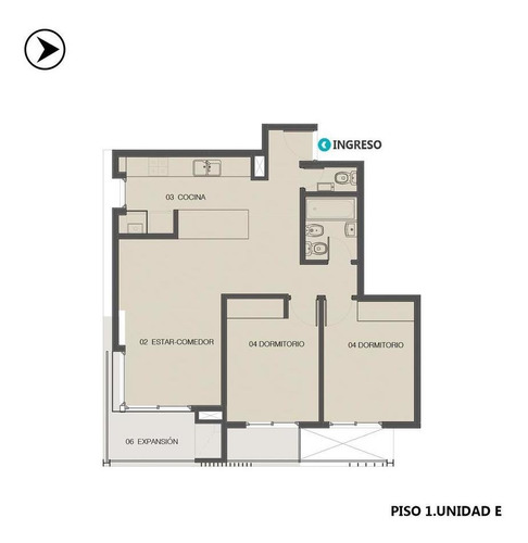 Imagen 6 de 6 de Departamento - Rosario