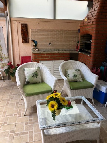Imagem 9 de 30 de Sobrado No Condomínio Villagio Bologna, 100m², 3 Dormitórios, 1 Suíte, 2 Vagas, Bosque Maia. - So0183