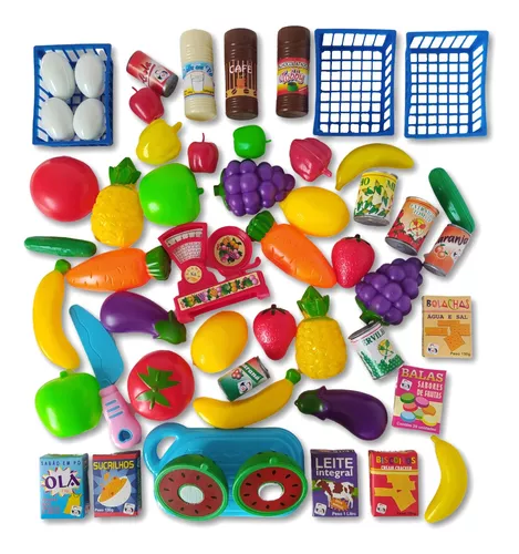 Kit Jogo Cozinha Utensílios Comidinha Infantil Brinquedo no Shoptime