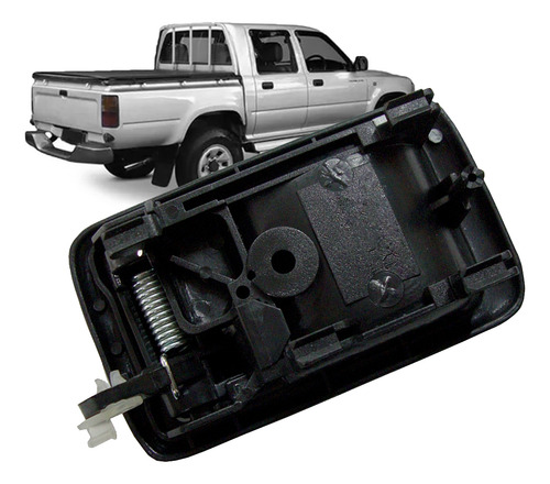 Par Maçaneta Interna Porta Hilux Sw4 1994 A 2000 2001 2002
