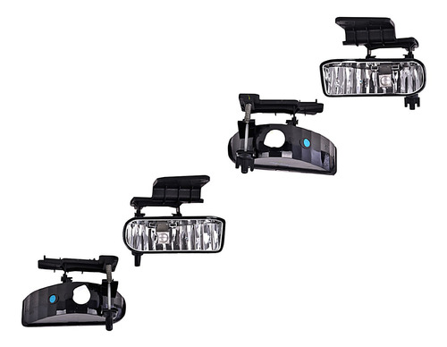 Jgo Faros Niebla S/foco Chevrolet Silverado 99-02 Depo