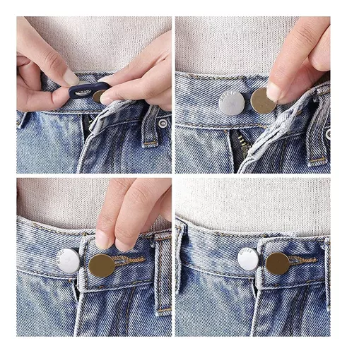 Alargador Pantalon Embarazada Extensor de Botón de Pantalón
