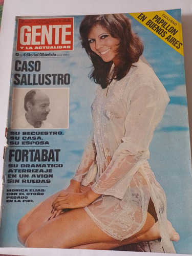 Revista Gente 349  Secuestro Sallustro Fiat 1972