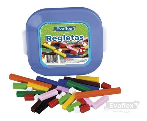 Regletas Plásticas 74 Unidades Evaflex