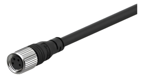 Conector Para Sensor Recto De 4 Hilos M8 De 2m Socket Hembra