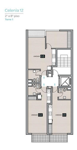 Imagen 7 de 7 de 3 De Febrero 1400 - Monoambiente En Venta En Rosario