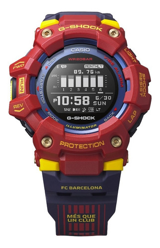 Imagen 3 de 8 de Reloj Casio G-shock Gbd-100bar Edición Especial Barcelona