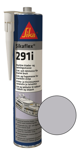 Sikaflex 291 Sellante Marine Embarcaciones 300 Ml Color Gris