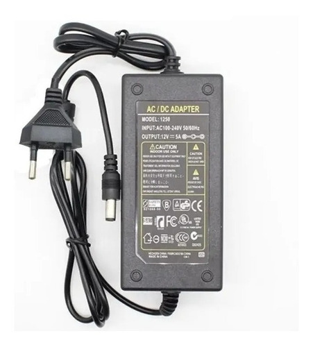 Fuente De Poder 12v 5a 60w Cargador Transformador / 217003