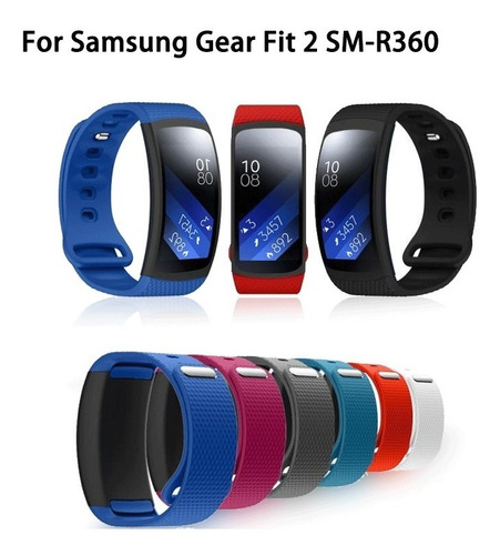Brazalete Samsung Gear 2 Sm R360 Silicone Reemplazo Nuevo