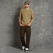 Comprar Pantalón Hombre Kevingston Cargo Unit Relaxed Marrón Oscuro