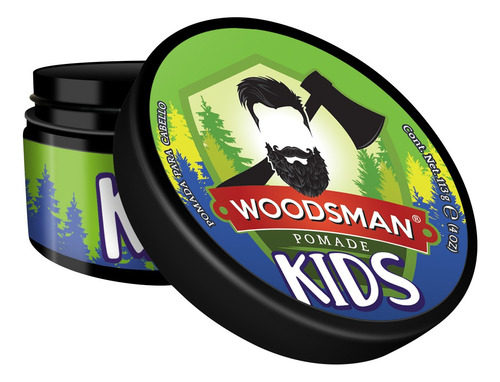 Woodsman® Pomada Para Cabello Para Niños Aroma Chicle 113g