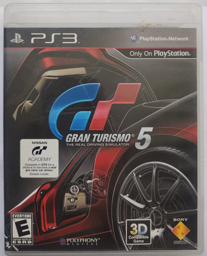 Gran Turismo 5 Original Playstation 3