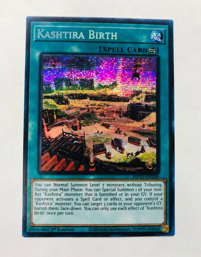 Kashtira Birth. Secret Rare. Yugioh!