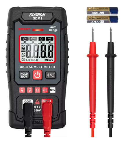 Tester Multimetro Digital Inteligente Detector Voltaje Ncv