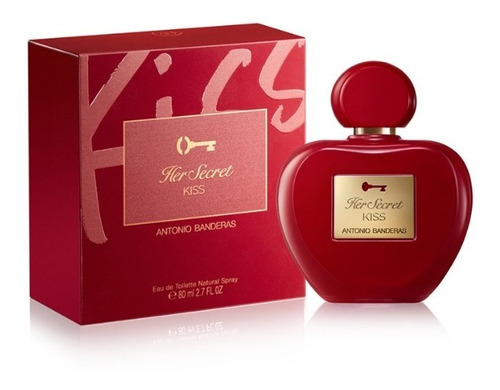 Antonio Banderas Her Secret Kiss Perfume Mujer Edt 80ml 