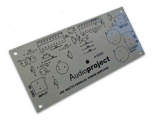 Circuito Impreso Amplificador 200 W C/tda7293 - Audioproject