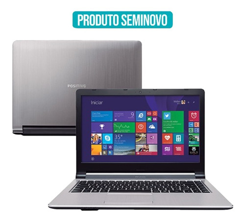 Notebook Positivo Premium Tv Xs3210 Celeron 2807 4gb Hd500gb