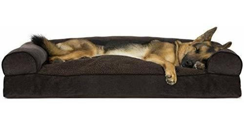 Furhaven - Cama Para Perros, Cojín De Almohada Tradicional S