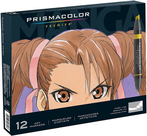 Prismacolor Premier 12 Marcadores Artisticos  Doble Punta