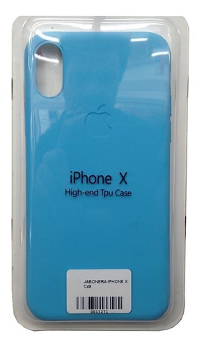 Carcasa Silicona Para iPhone 7, 6g,  X - Varios Colores
