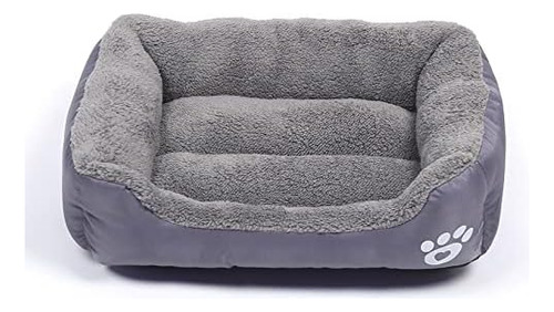 Barelove Cama Cuadrada Grande Para Perro, Colchón Lavable, A