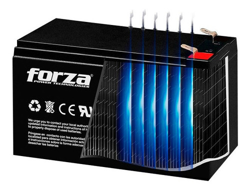 Bateria Forza Fub-1270 De 12v 7.0ah Ups Cerca Alarma Sellada