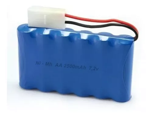 Bateria Ni-cd Aa 500mah 3.6v P/ Carrinhos De Controle Remoto