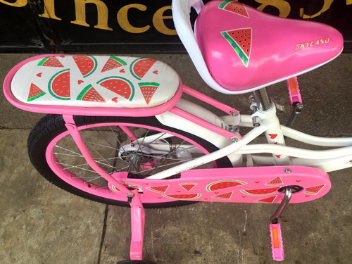 Bicicleta Niña Rodado 20 Diseño Exclusivo -mundomotos.uy