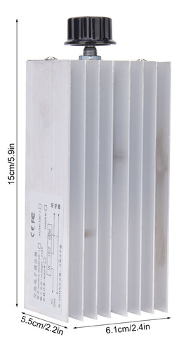 Regulador De Tensão Scr 10000w 220v Ac Escurecimento Eletrôn