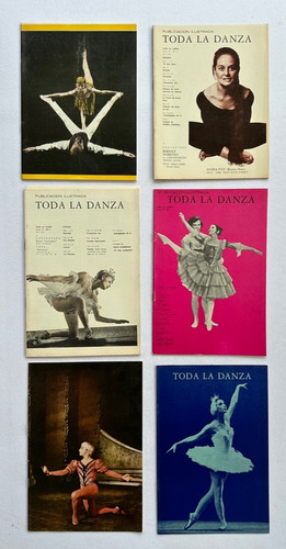 Revista Toda La Danza Lote De 11 Numeros Diferentes 1970's