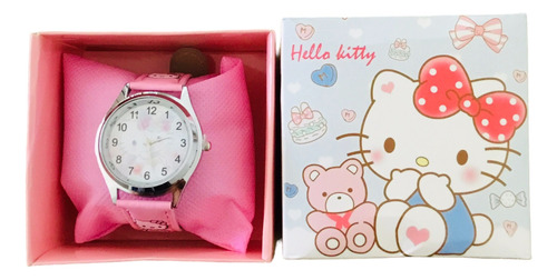 Reloj Importado Hello Kitty Incluye Cajita De Regalo