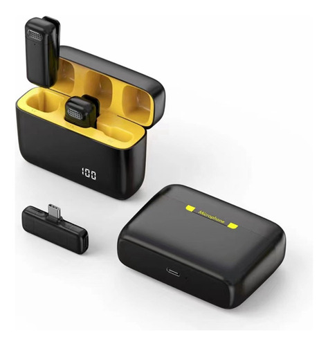 Micrófono Lavalier Inalámbrico Profesional Para Android Con