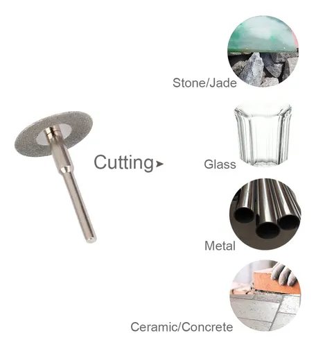 10 Cuchillas De Disco De Corte De Diamante Pequeño Sur...