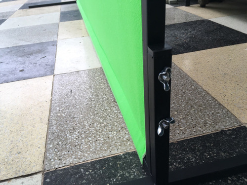Fondo Infinito Croma Key Verde 2,40x2,00 Estructura Y Piso!!