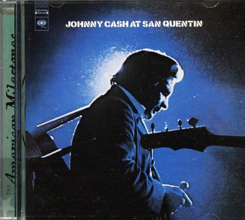Johnny Cash - At San Quentin - Cd Importado. Nuevo. Bonus
