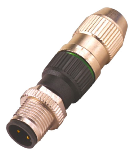 Conector Macho M12 4 Polos Mosa 7000-12481-0000000 - 10 Pcs