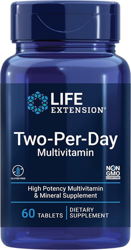 Multivitamínico Two Per Day Life Extension